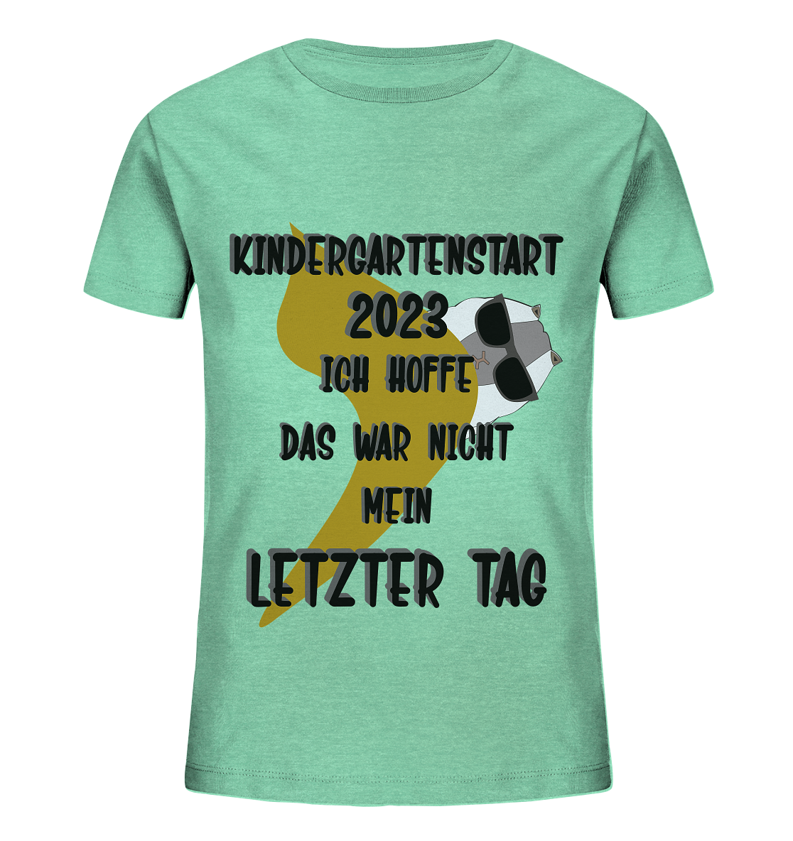 Kindergartenstart 2023, Kiga, Kindergarten - Kids Organic Shirt