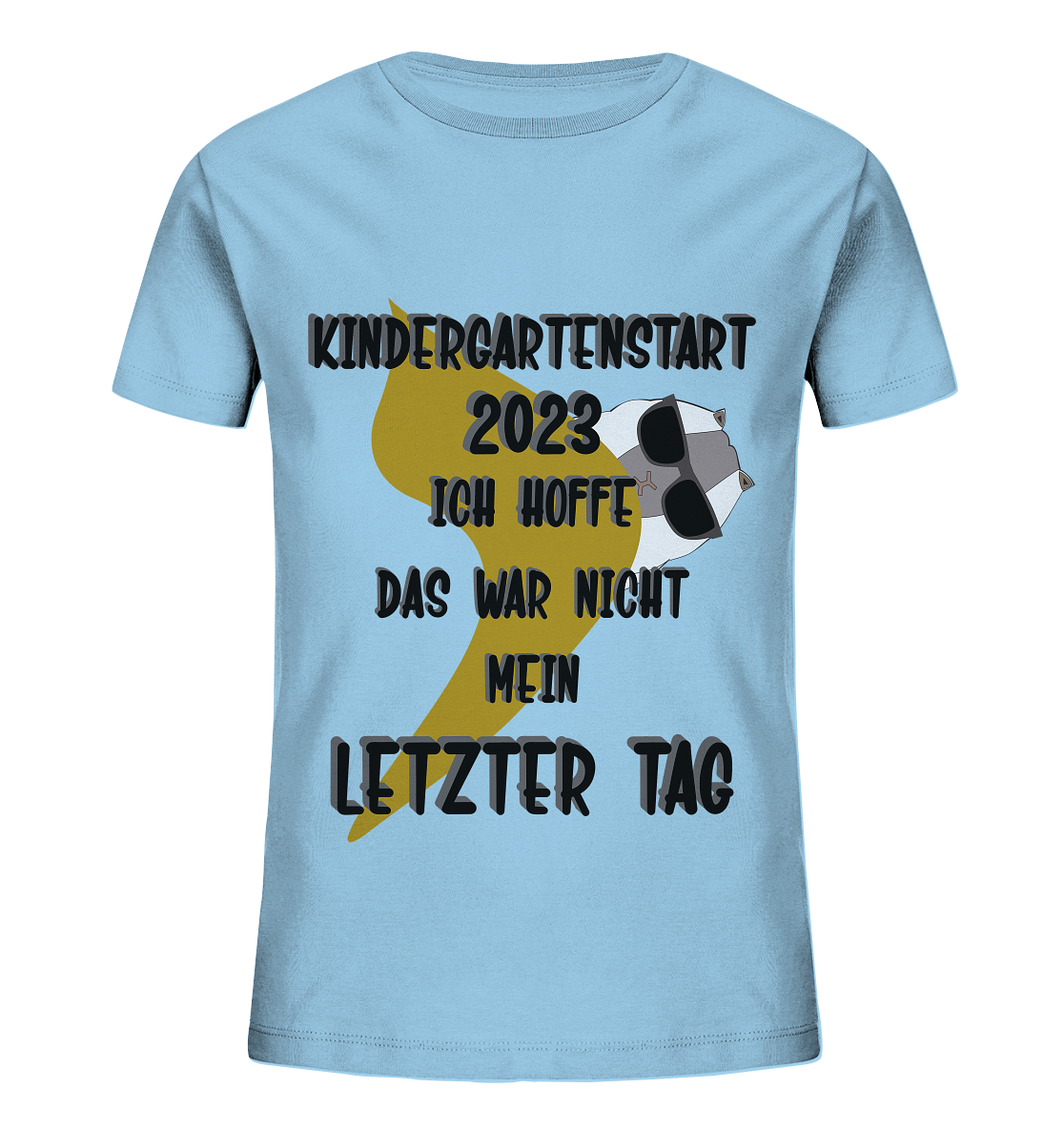 Kindergartenstart 2023, Kiga, Kindergarten - Kids Organic Shirt