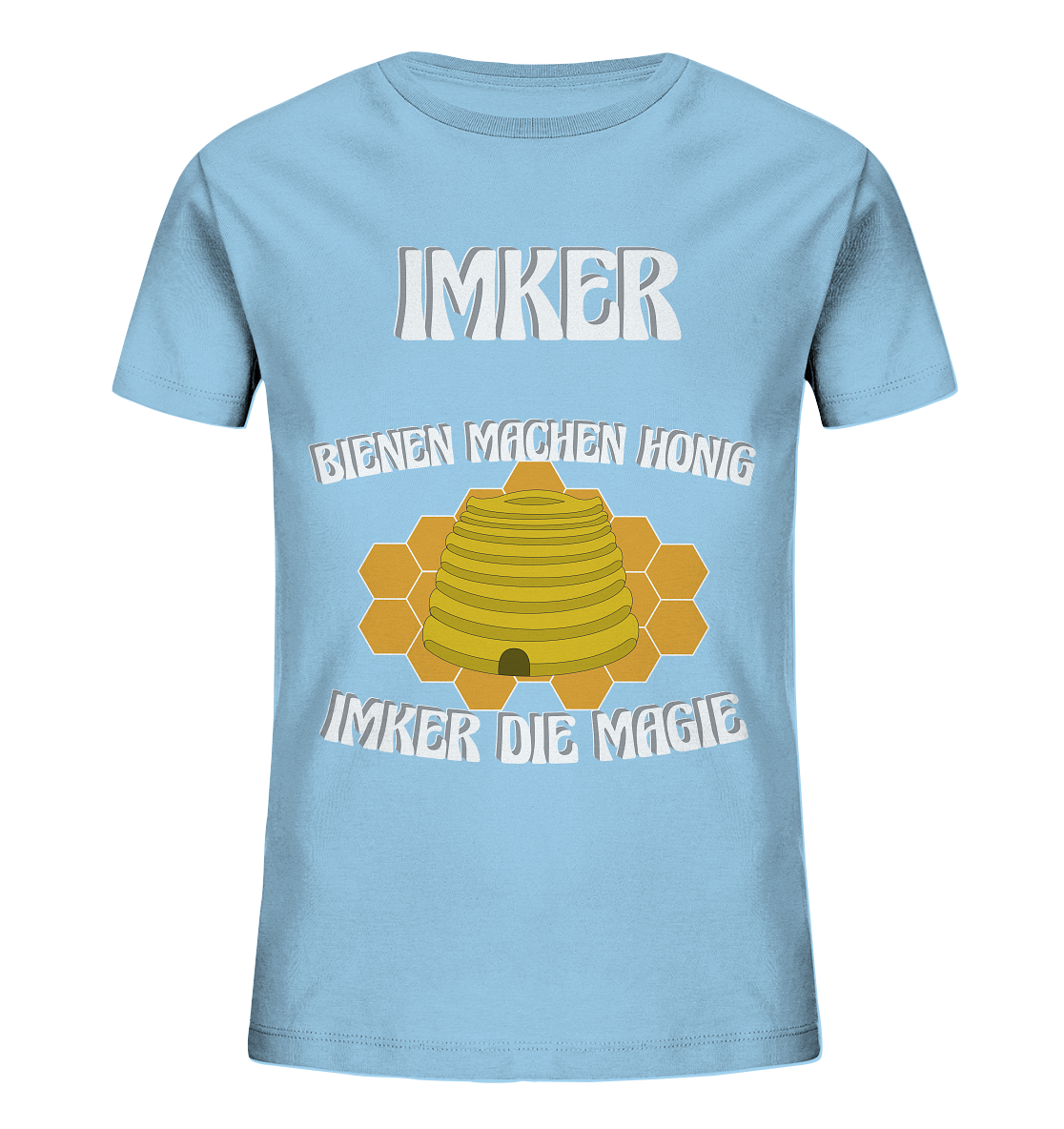 Imker, Bienen, Honig - Eine Magie, Imkerei, Wunder - Kids Organic Shirt