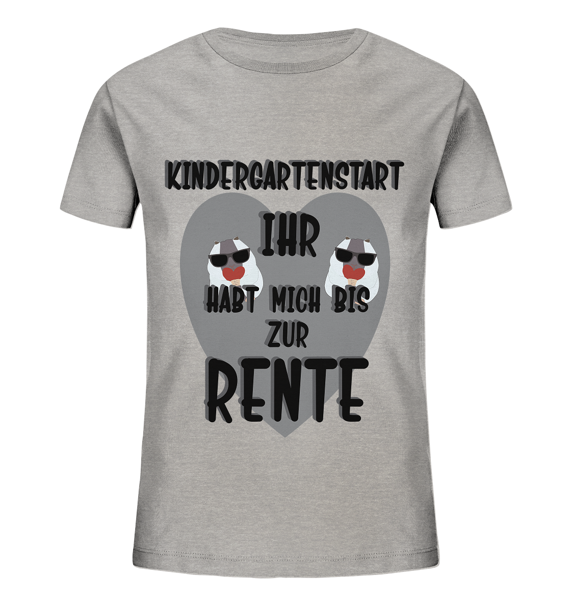 Kindergartenstart, Kiga, Kindergarten - Kids Organic Shirt
