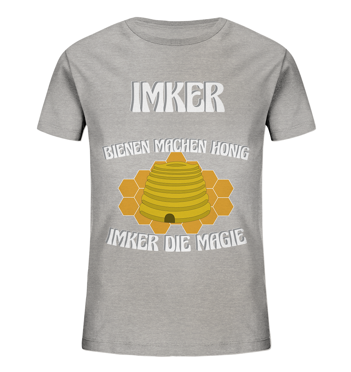 Imker, Bienen, Honig - Eine Magie, Imkerei, Wunder - Kids Organic Shirt