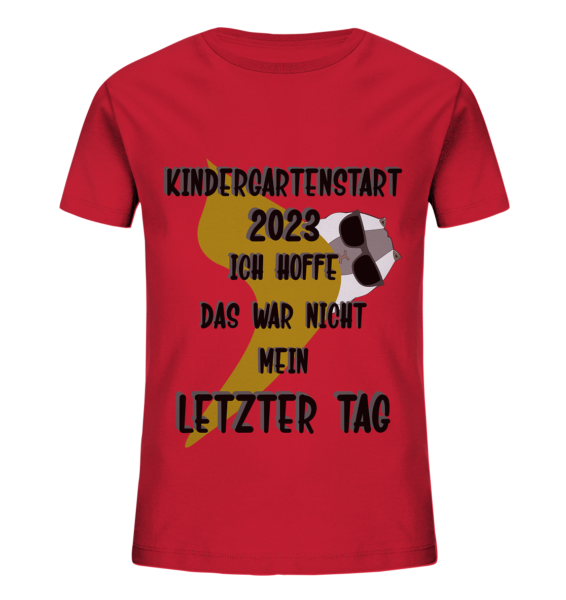 Kindergartenstart 2023, Kiga, Kindergarten - Kids Organic Shirt