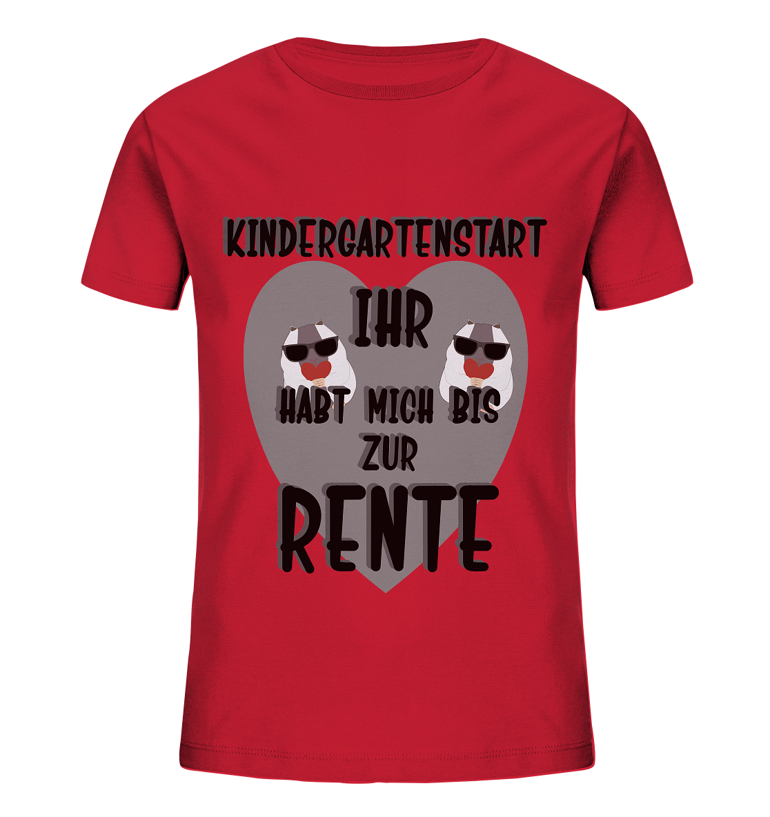 Kindergartenstart, Kiga, Kindergarten - Kids Organic Shirt