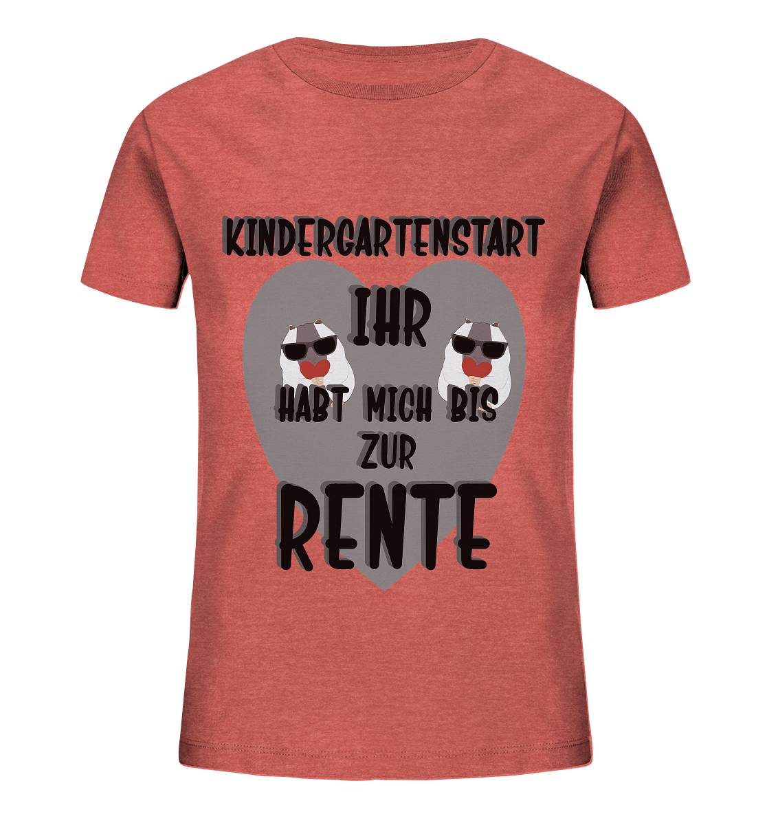 Kindergartenstart, Kiga, Kindergarten - Kids Organic Shirt