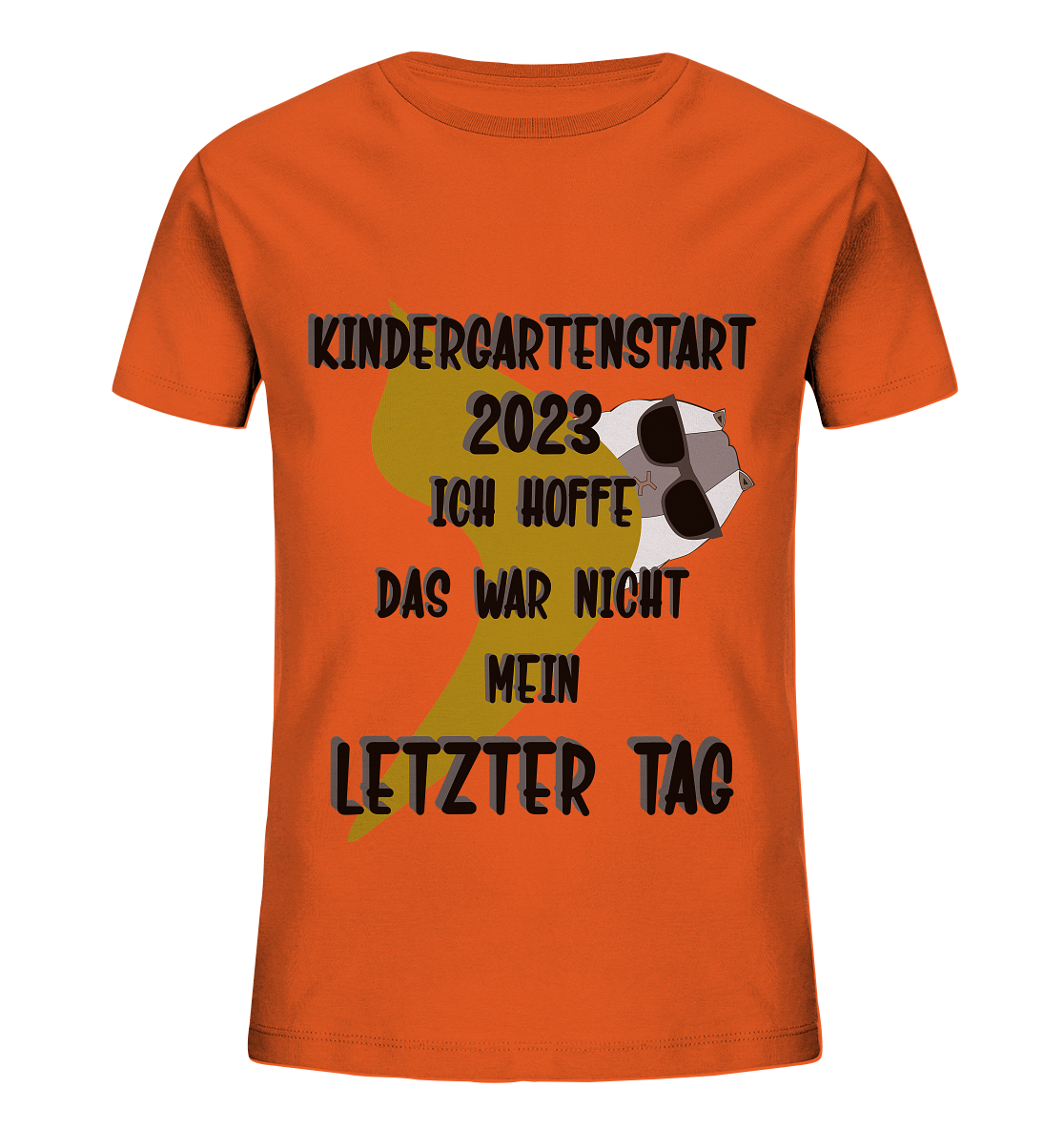 Kindergartenstart 2023, Kiga, Kindergarten - Kids Organic Shirt