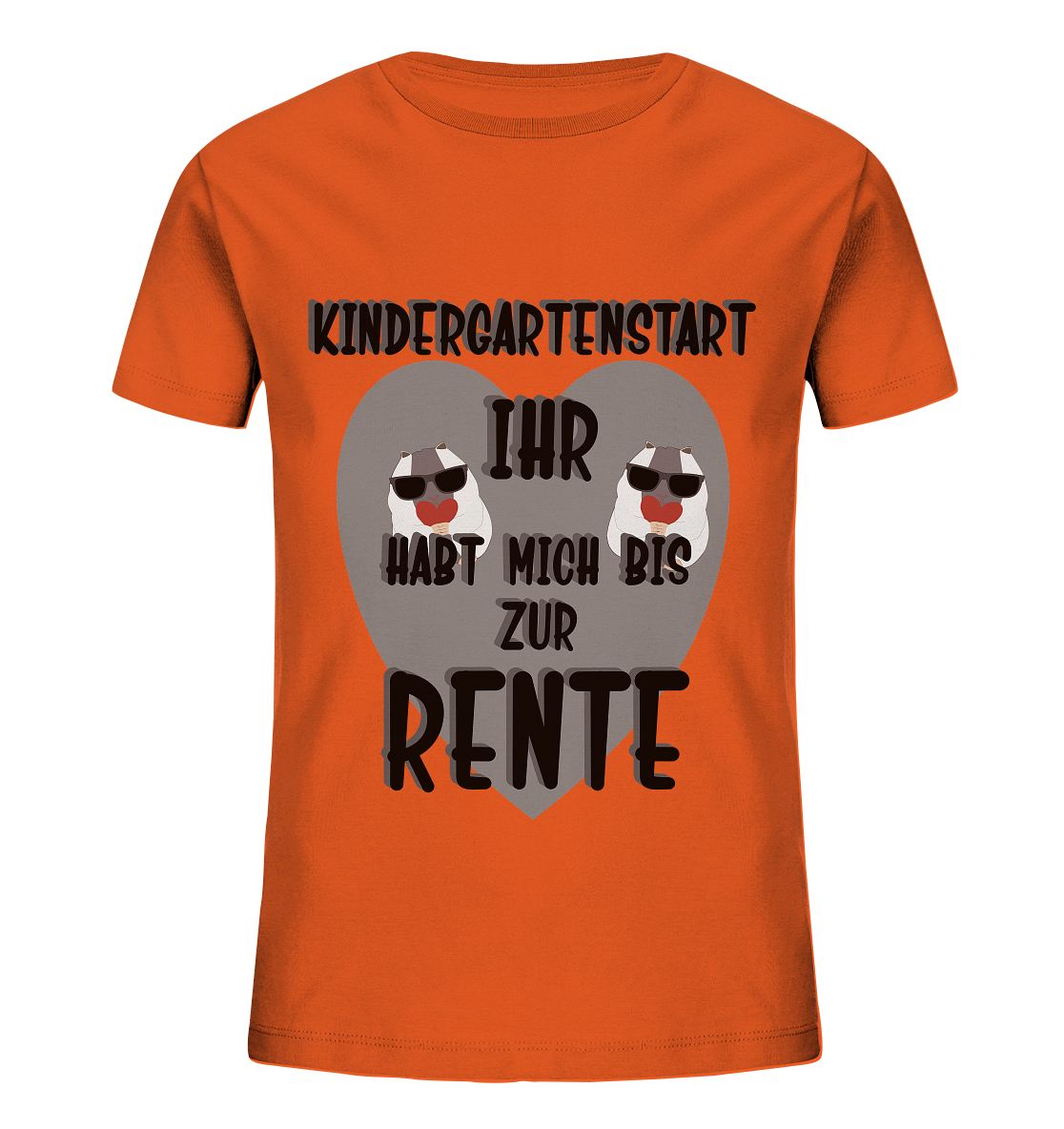 Kindergartenstart, Kiga, Kindergarten - Kids Organic Shirt