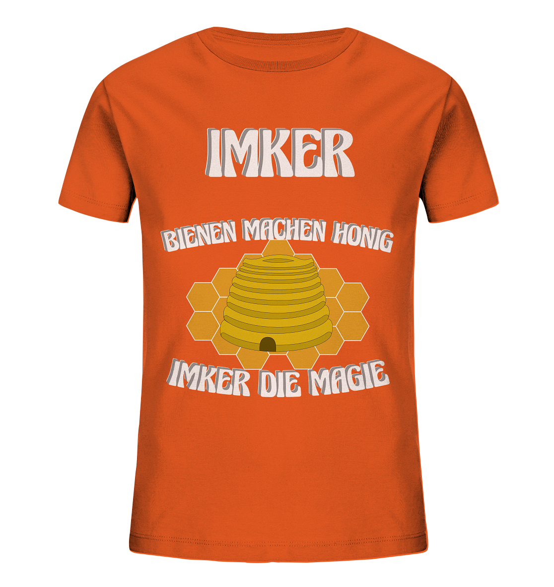 Imker, Bienen, Honig - Eine Magie, Imkerei, Wunder - Kids Organic Shirt