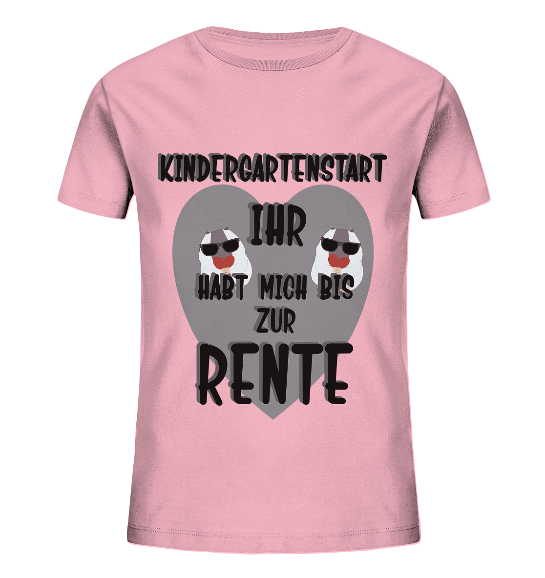 Kindergartenstart, Kiga, Kindergarten - Kids Organic Shirt