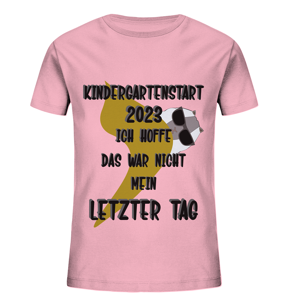 Kindergartenstart 2023, Kiga, Kindergarten - Kids Organic Shirt