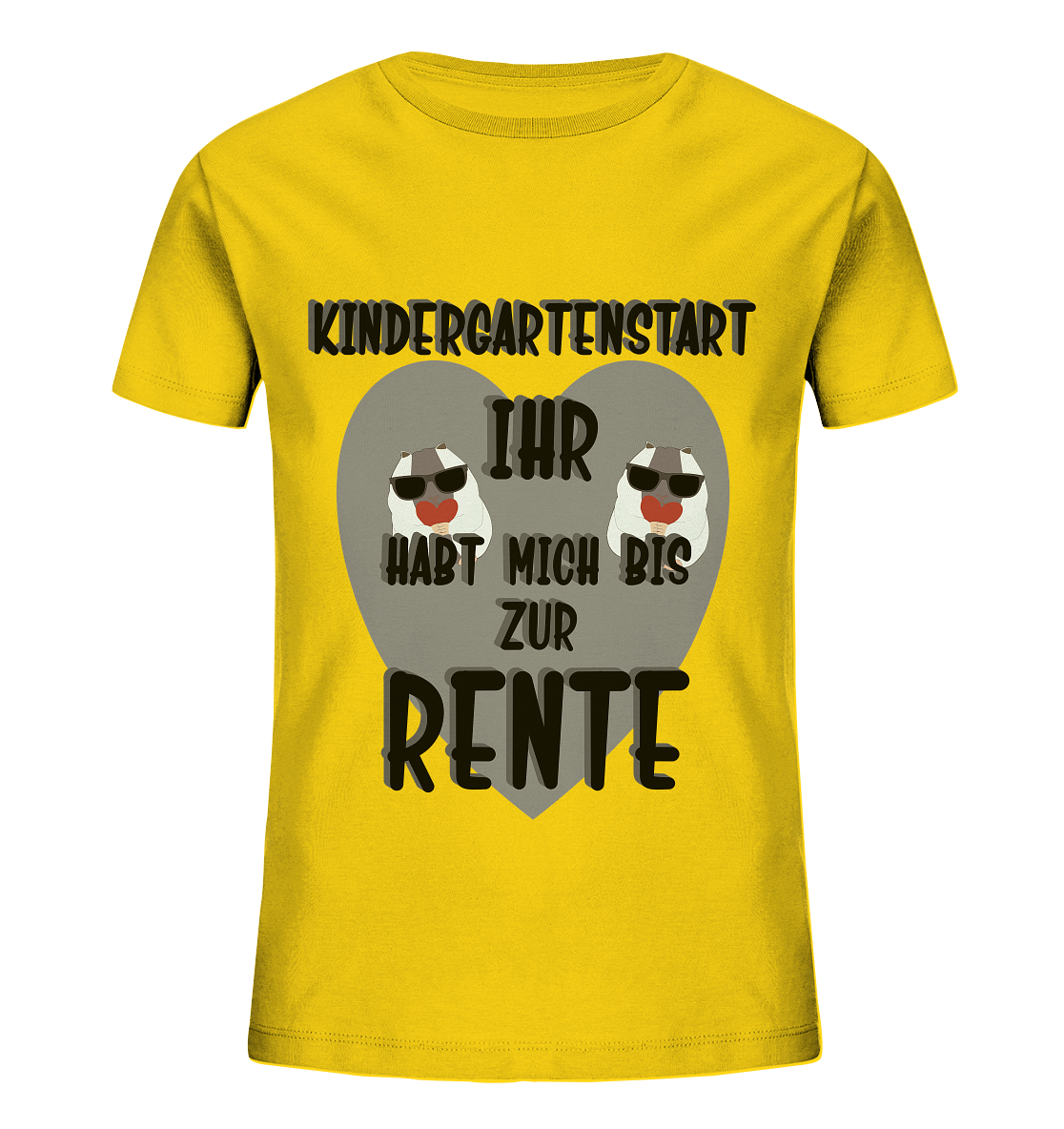 Kindergartenstart, Kiga, Kindergarten - Kids Organic Shirt