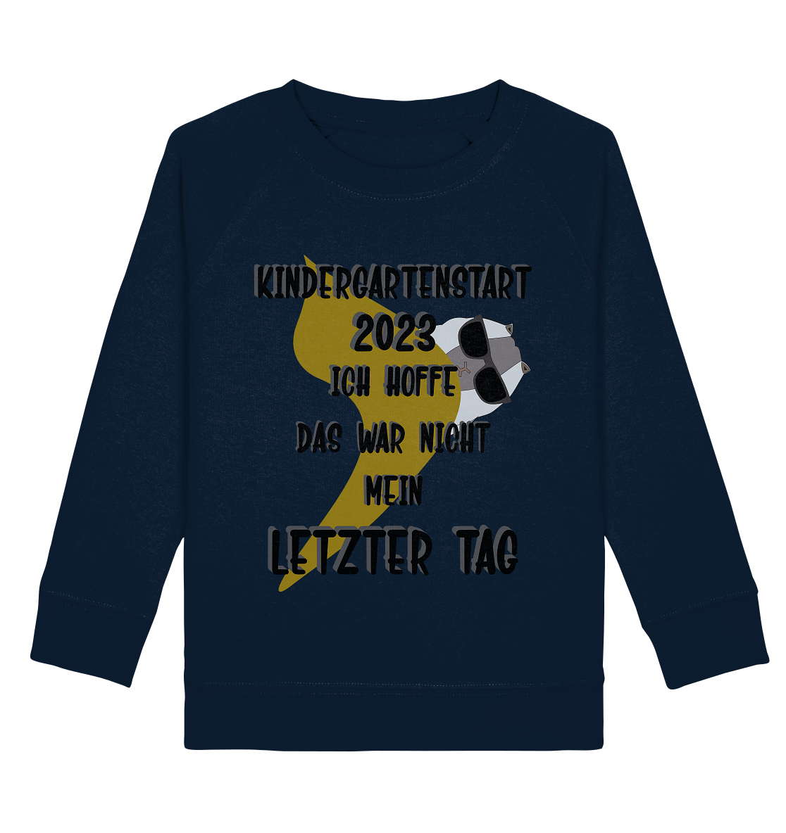 Kindergartenstart 2023, Kiga, Kindergarten - Kids Organic Sweatshirt