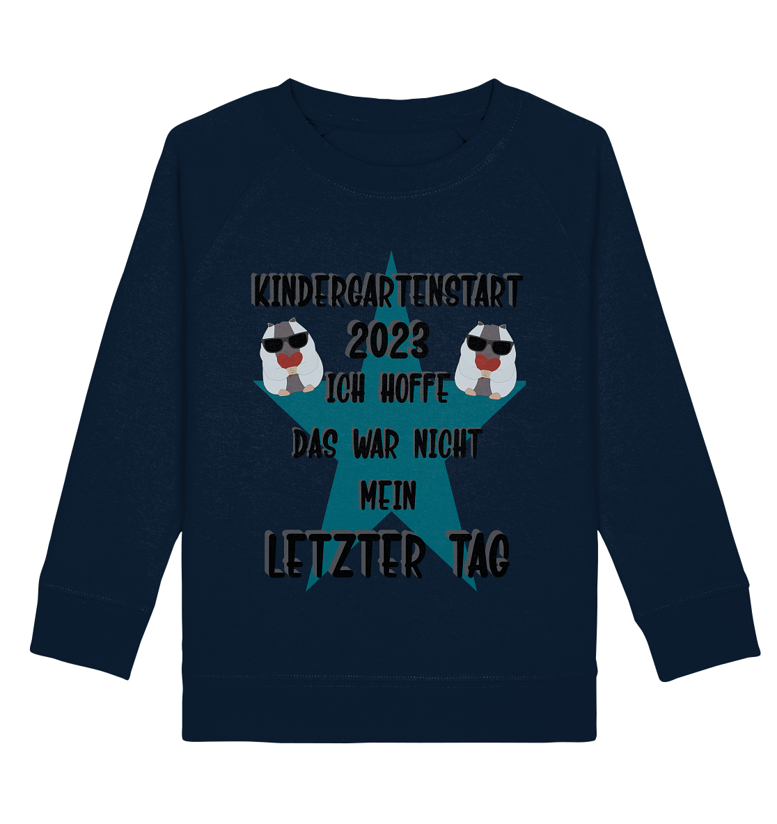 Kindergartenstart 2023, Kiga, Kindergarten Kopie - Kids Organic Sweatshirt