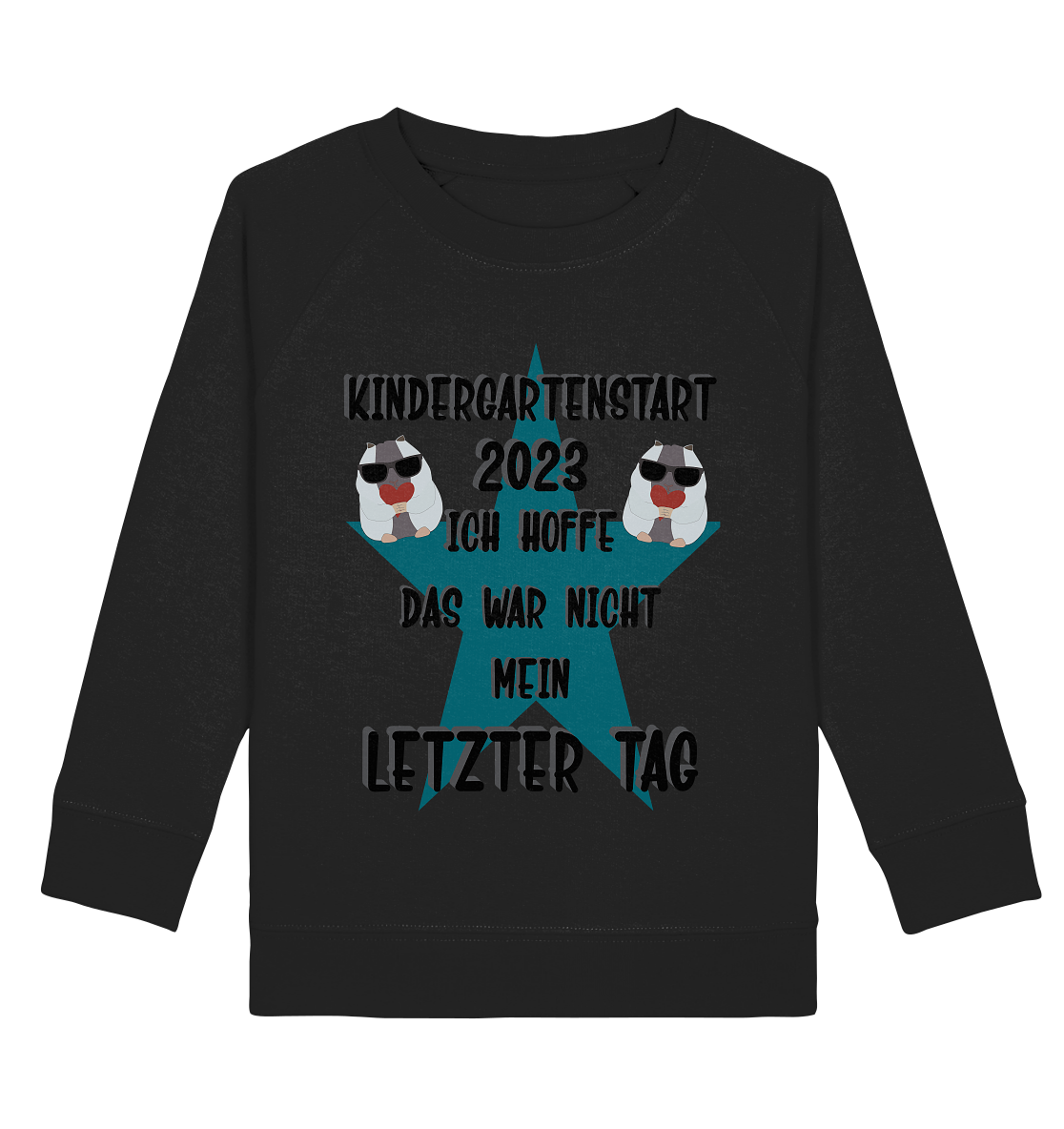 Kindergartenstart 2023, Kiga, Kindergarten Kopie - Kids Organic Sweatshirt