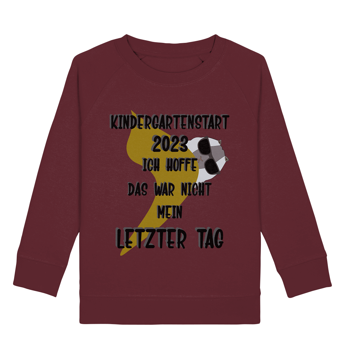 Kindergartenstart 2023, Kiga, Kindergarten - Kids Organic Sweatshirt