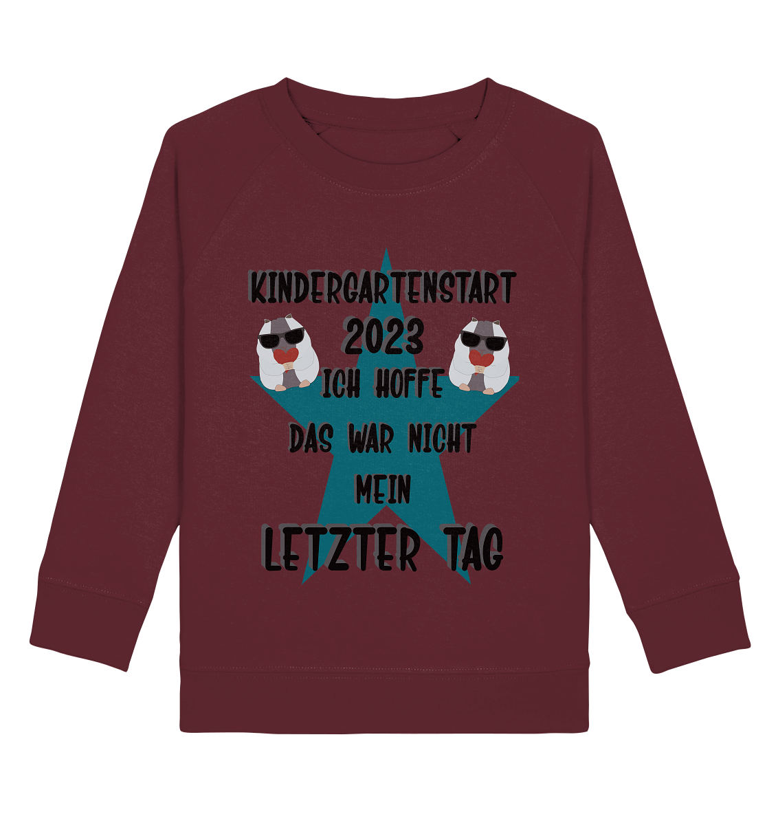 Kindergartenstart 2023, Kiga, Kindergarten Kopie - Kids Organic Sweatshirt