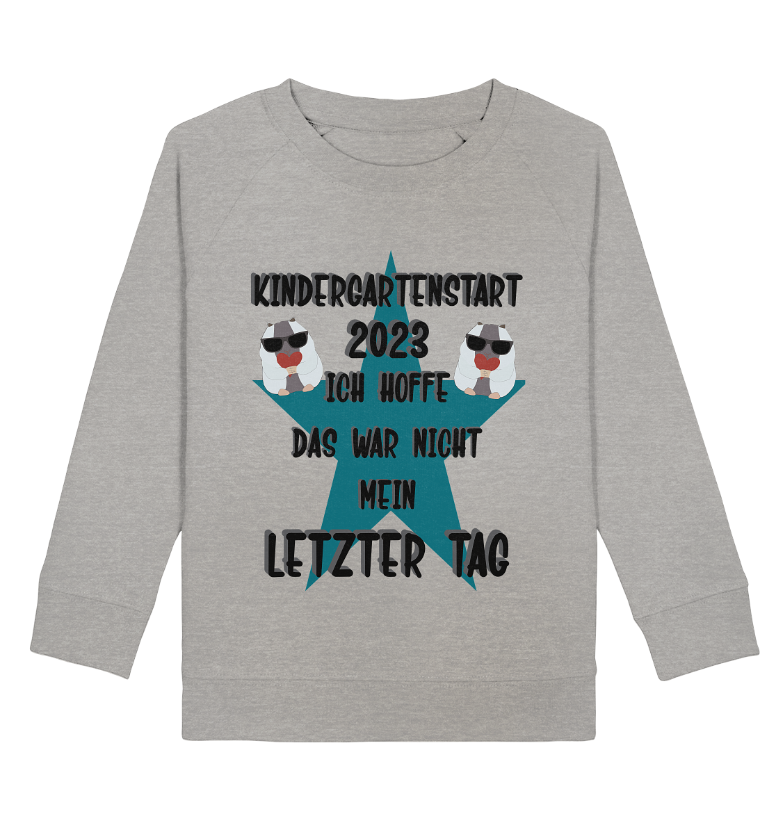 Kindergartenstart 2023, Kiga, Kindergarten Kopie - Kids Organic Sweatshirt