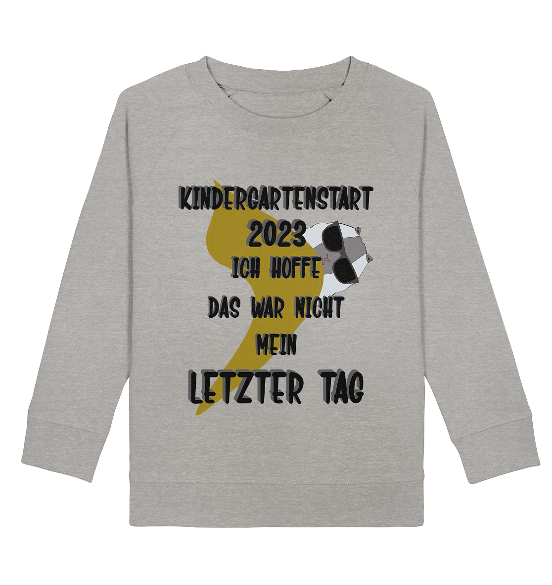 Kindergartenstart 2023, Kiga, Kindergarten - Kids Organic Sweatshirt
