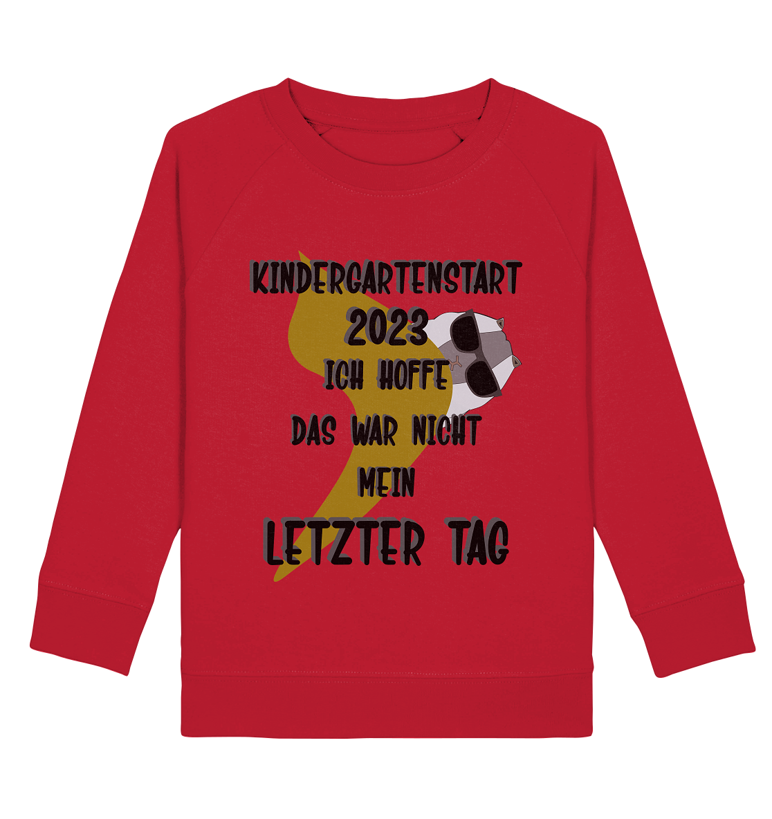 Kindergartenstart 2023, Kiga, Kindergarten - Kids Organic Sweatshirt