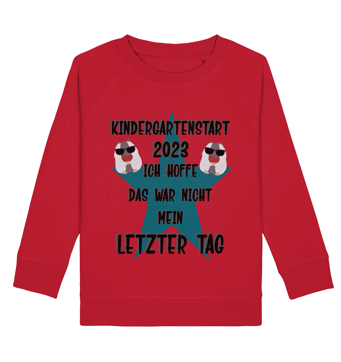 Kindergartenstart 2023, Kiga, Kindergarten Kopie - Kids Organic Sweatshirt