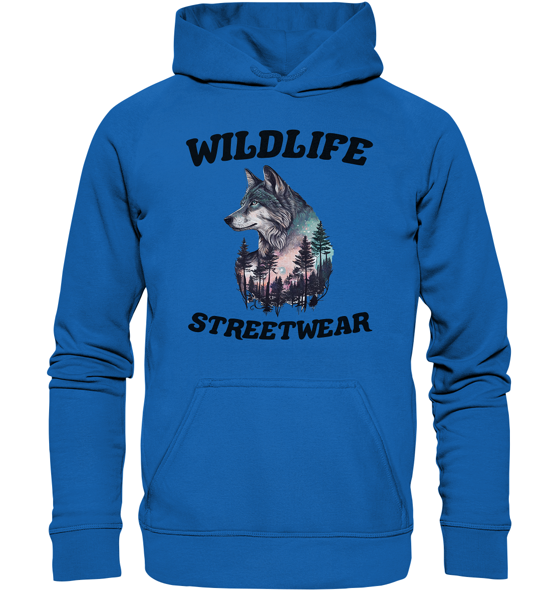 Streetwear Wildlife Design - Kids Premium Hoodie