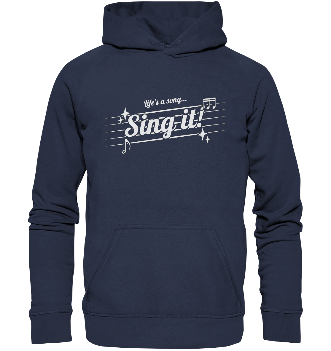 LIFE'S A SONG- Sing It, streetwear, casual Style - Kids Premium Hoodie