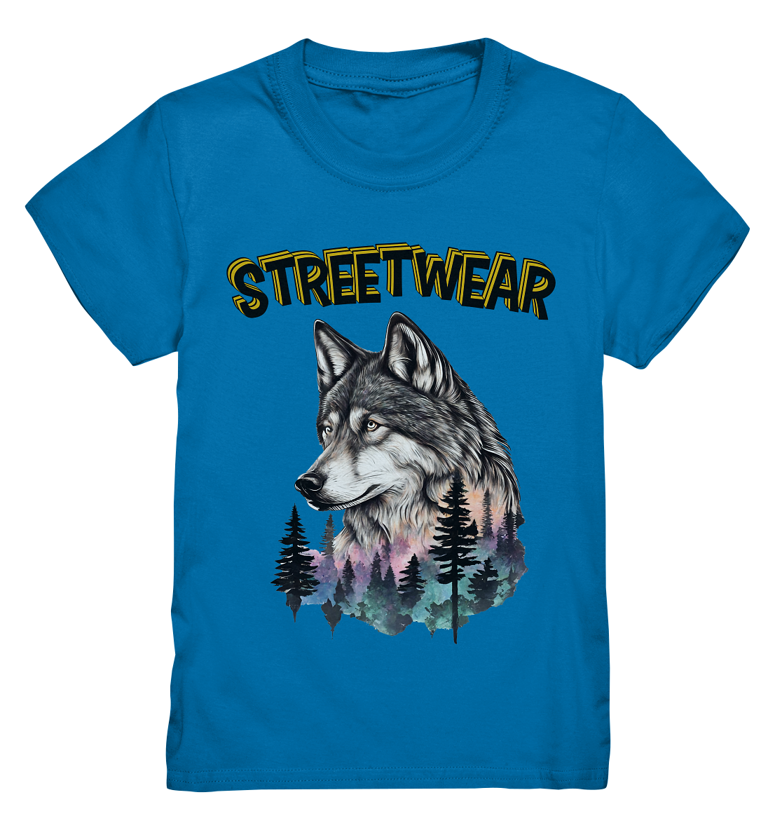 Streetwear Wildlife Design - Kids Premium Shirt