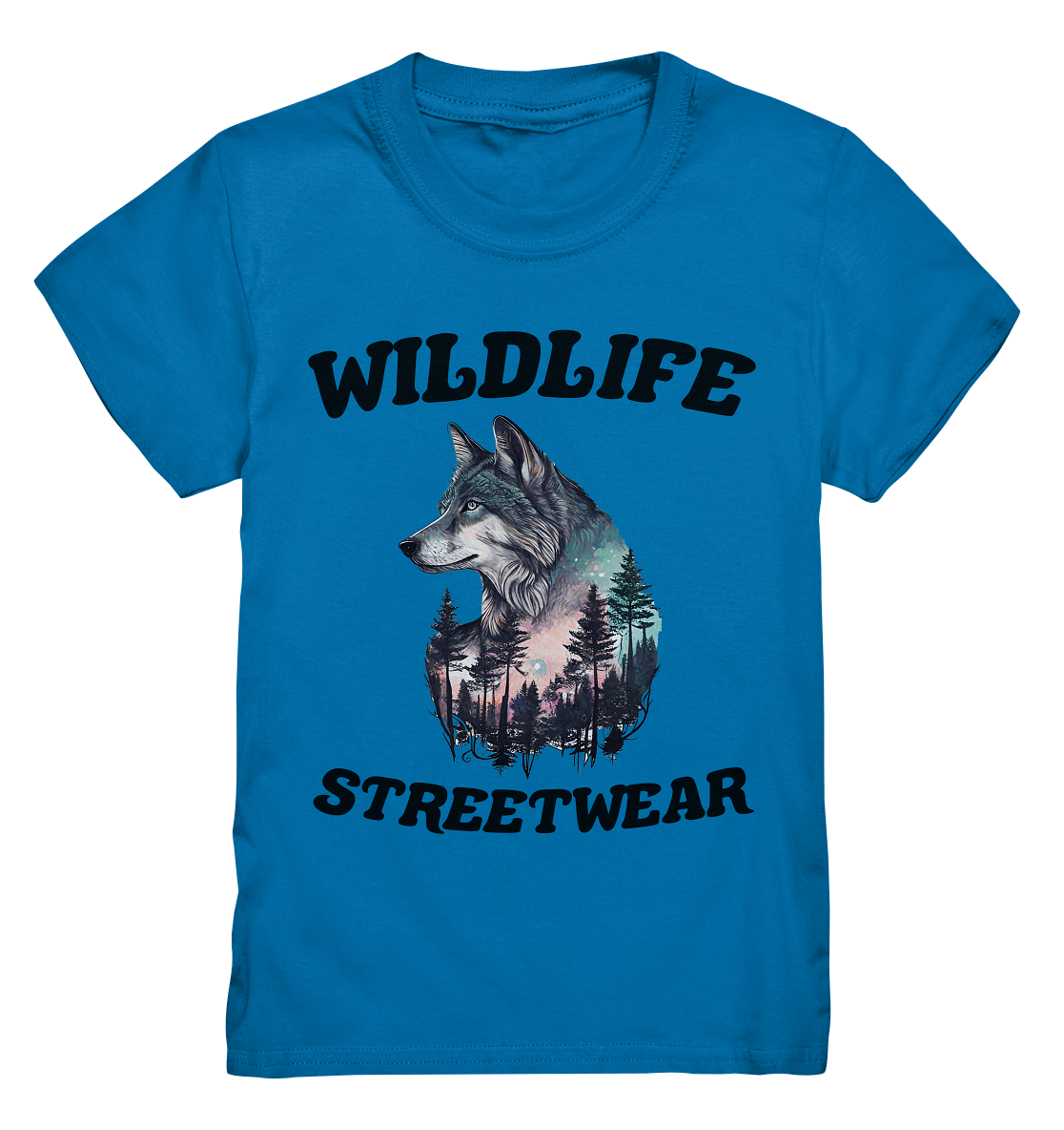 Streetwear Wildlife Design - Kids Premium Shirt