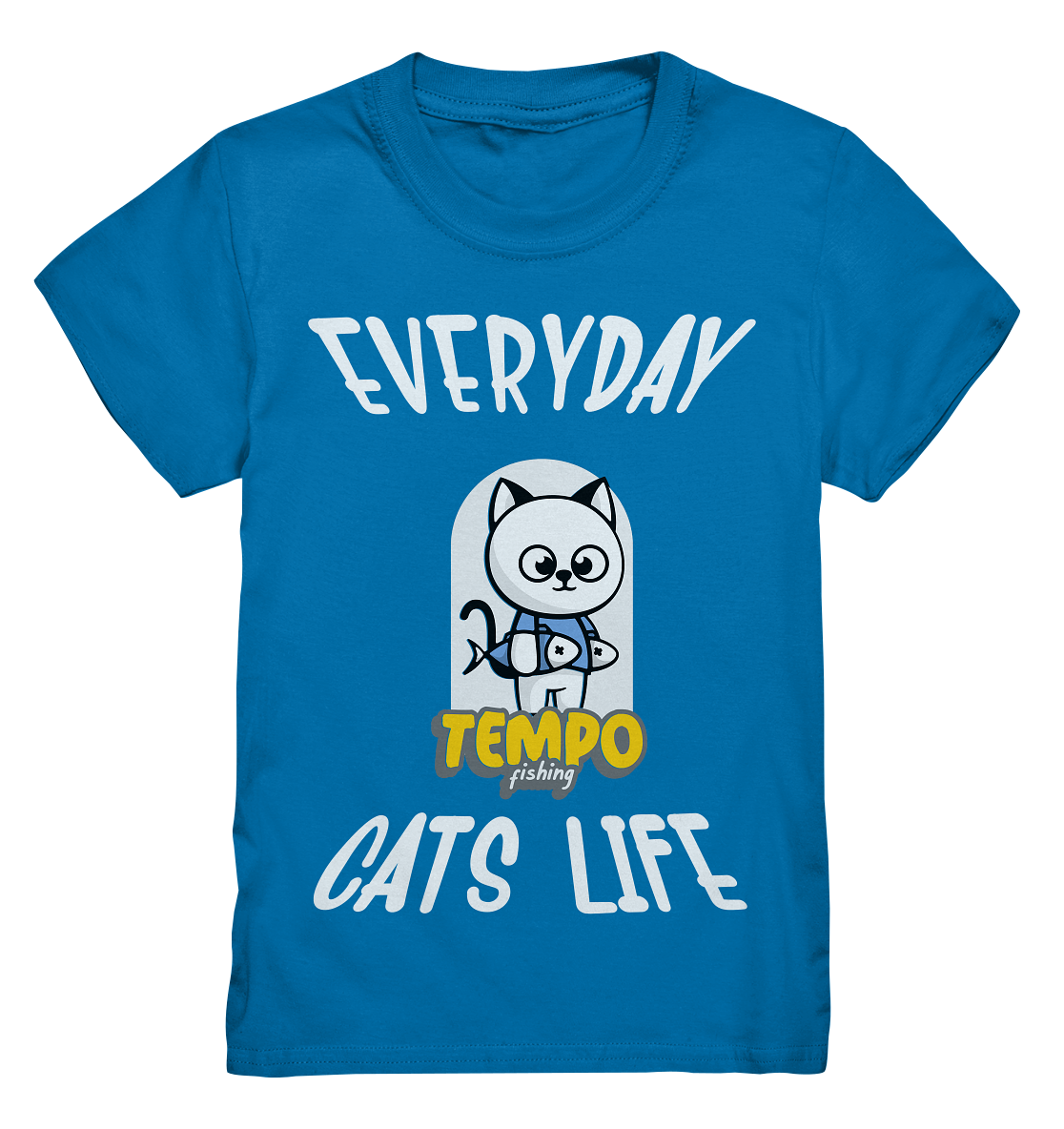 Katzenleben- Everyday Cats Life, Katzenliebhaber, Tierfreund - Kids Premium Shirt