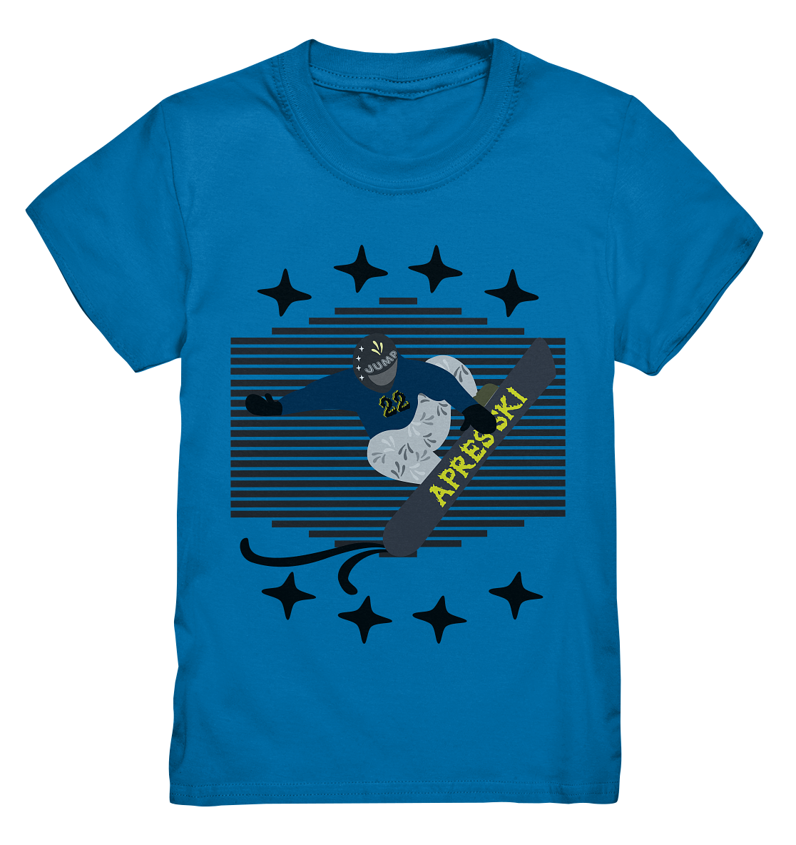 Snowboarding, Apres- Ski, Snowboard, - Kids Premium Shirt