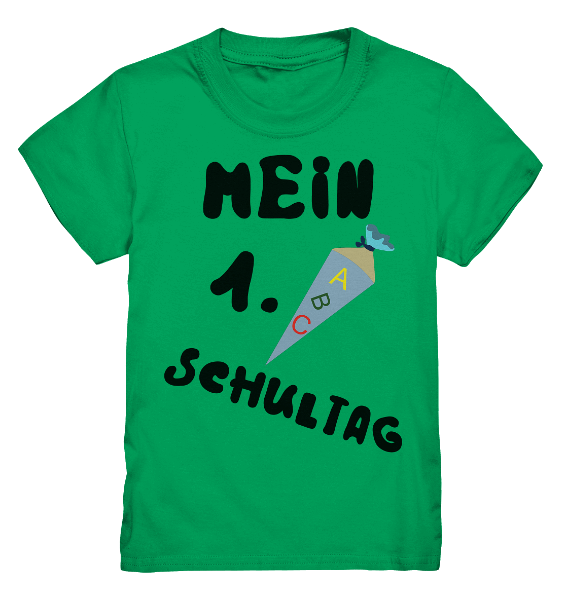 1. Schultag, Einschulung, Zuckettüte - Kids Premium Shirt