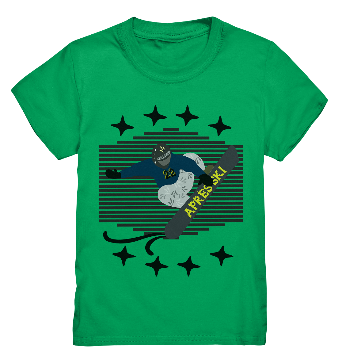 Snowboarding, Apres- Ski, Snowboard, - Kids Premium Shirt