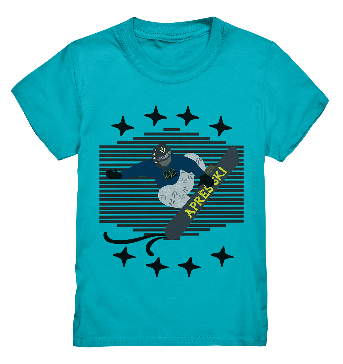 Snowboarding, Apres- Ski, Snowboard, - Kids Premium Shirt