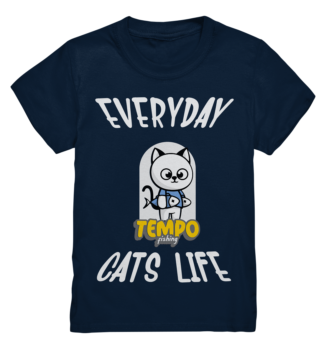 Katzenleben- Everyday Cats Life, Katzenliebhaber, Tierfreund - Kids Premium Shirt