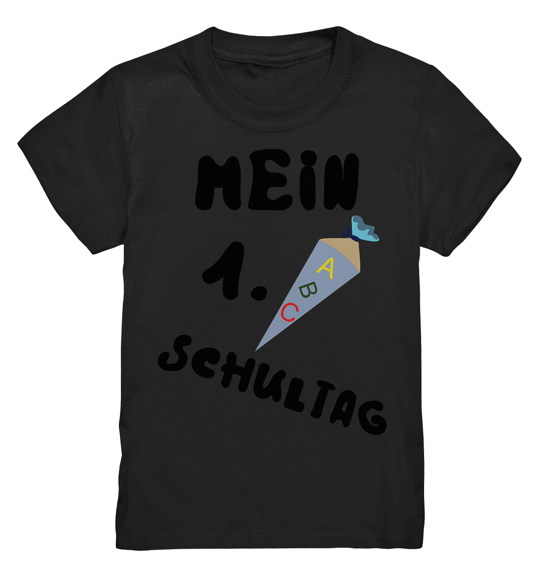 1. Schultag, Einschulung, Zuckettüte - Kids Premium Shirt