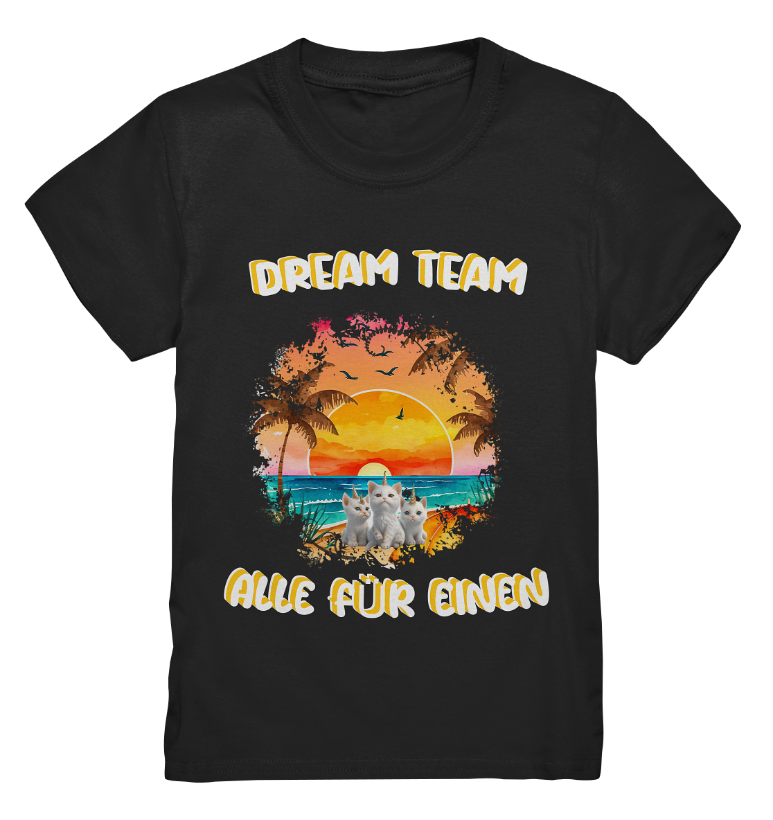 KIDS PREMIUM SHIRT - DREAM TEAM ALLE FÜR EINEN NO 1