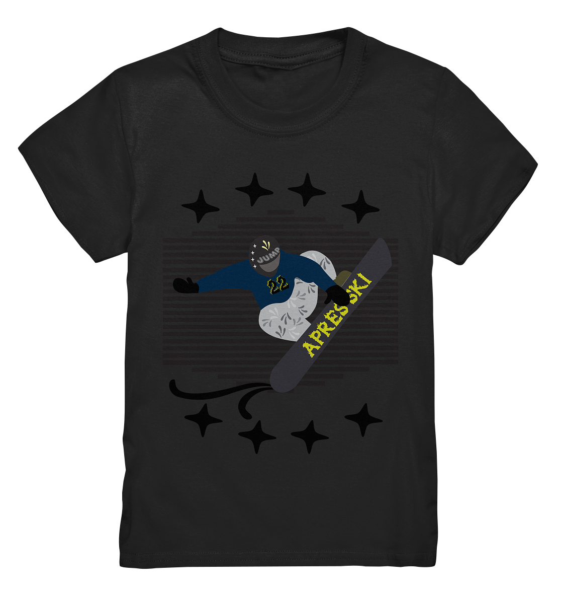 Snowboarding, Apres- Ski, Snowboard, - Kids Premium Shirt