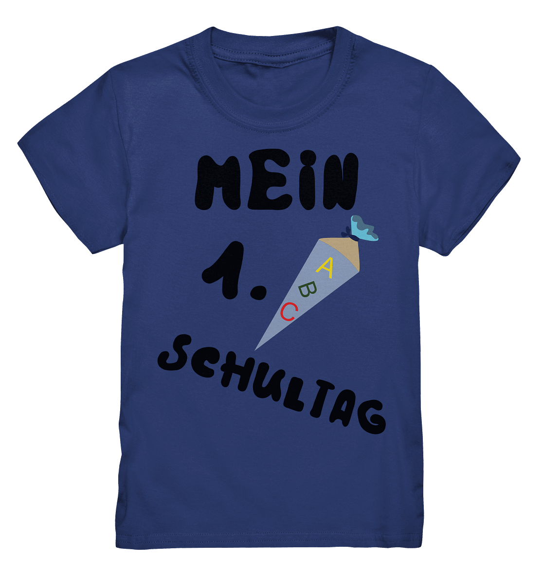 1. Schultag, Einschulung, Zuckettüte - Kids Premium Shirt