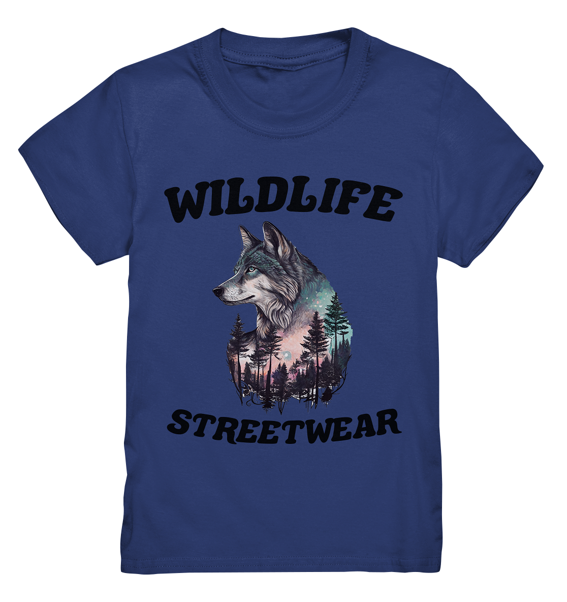 Streetwear Wildlife Design - Kids Premium Shirt