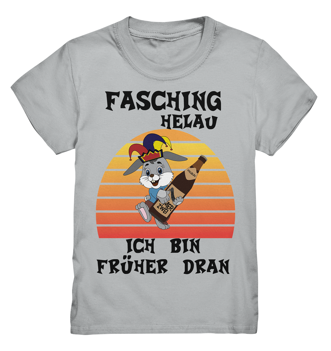 Fasching Helau, Osterhase feiert Karneval, Helau - Kids Premium Shirt