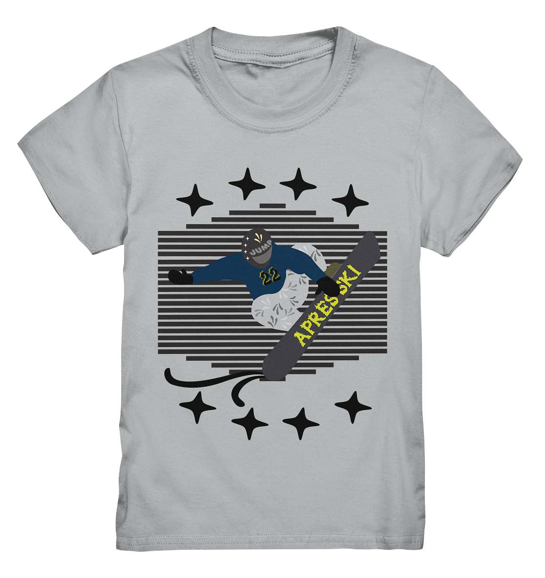 Snowboarding, Apres- Ski, Snowboard, - Kids Premium Shirt