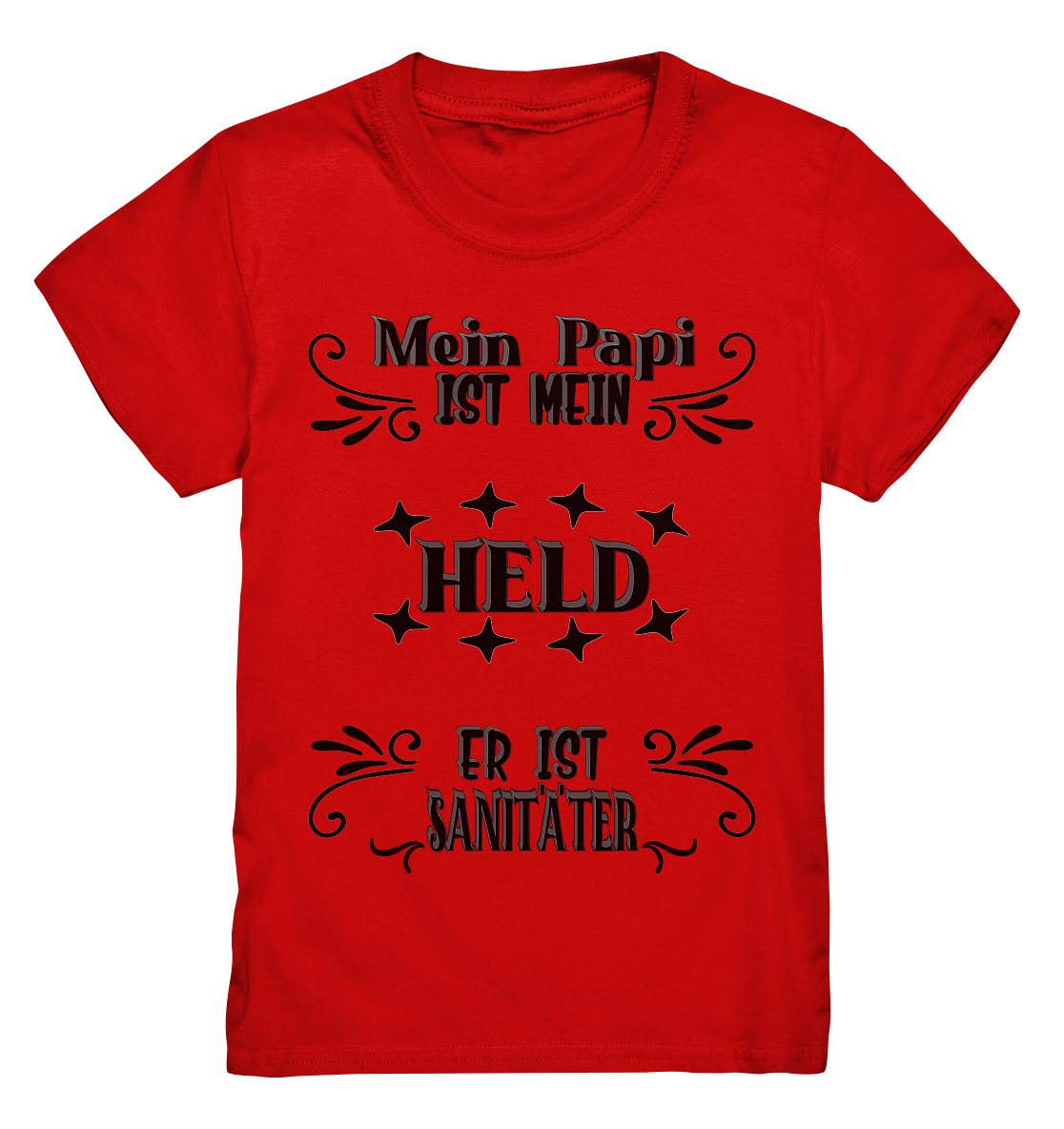 DAS PAPA PROJEKT-MEIN HELD-SANITÄTER- Kids Premium Shirt