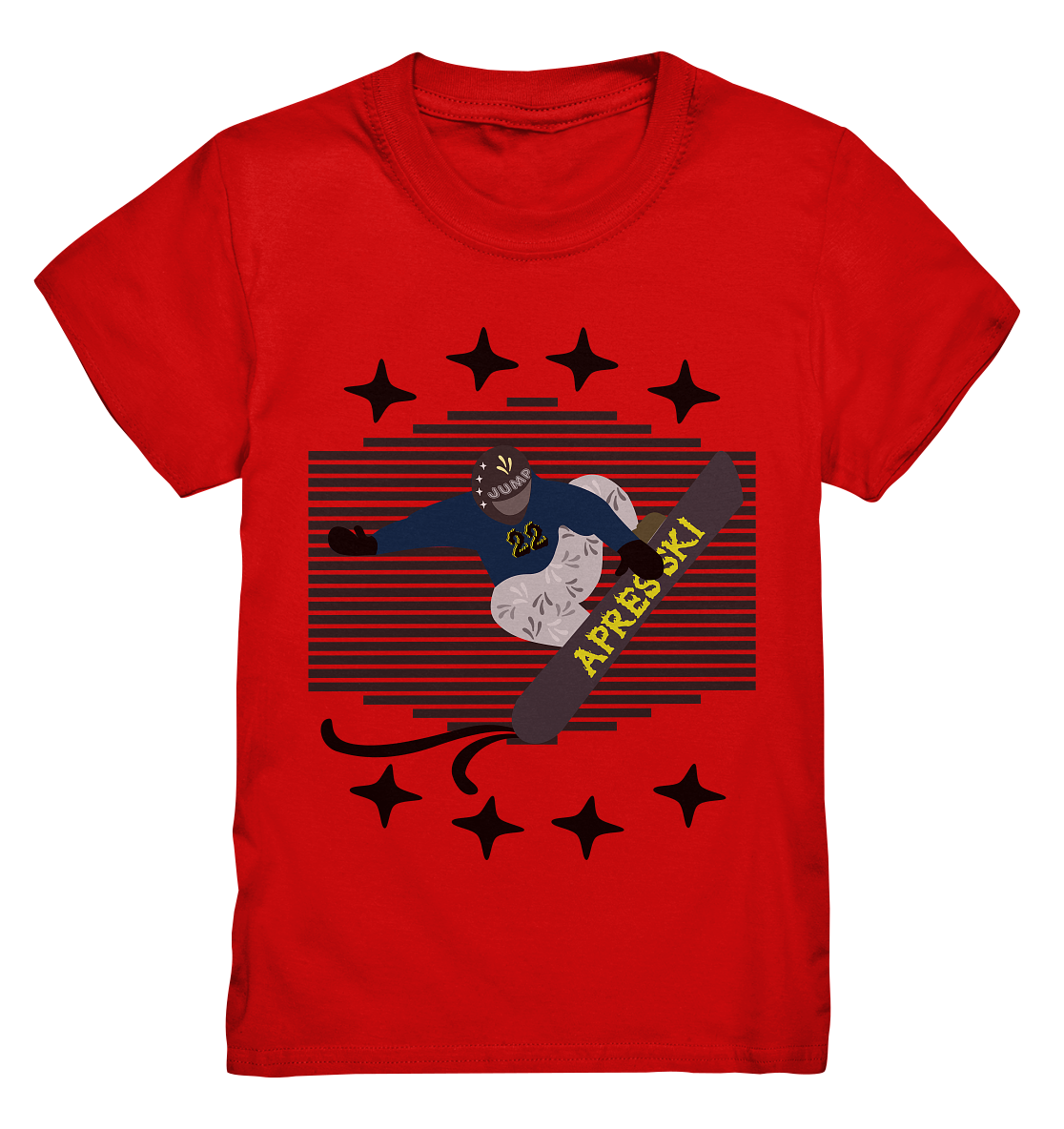Snowboarding, Apres- Ski, Snowboard, - Kids Premium Shirt