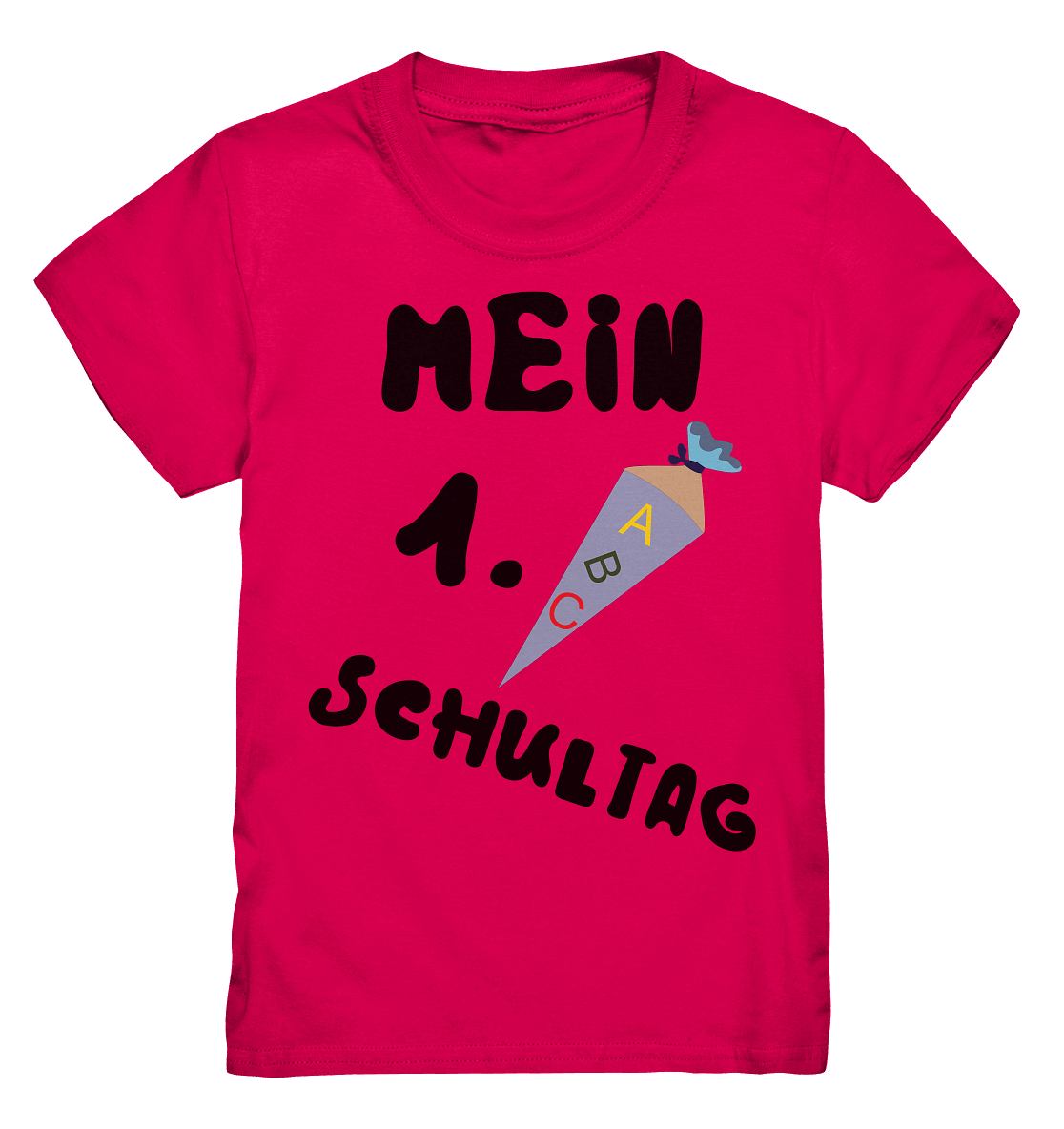 1. Schultag, Einschulung, Zuckettüte - Kids Premium Shirt