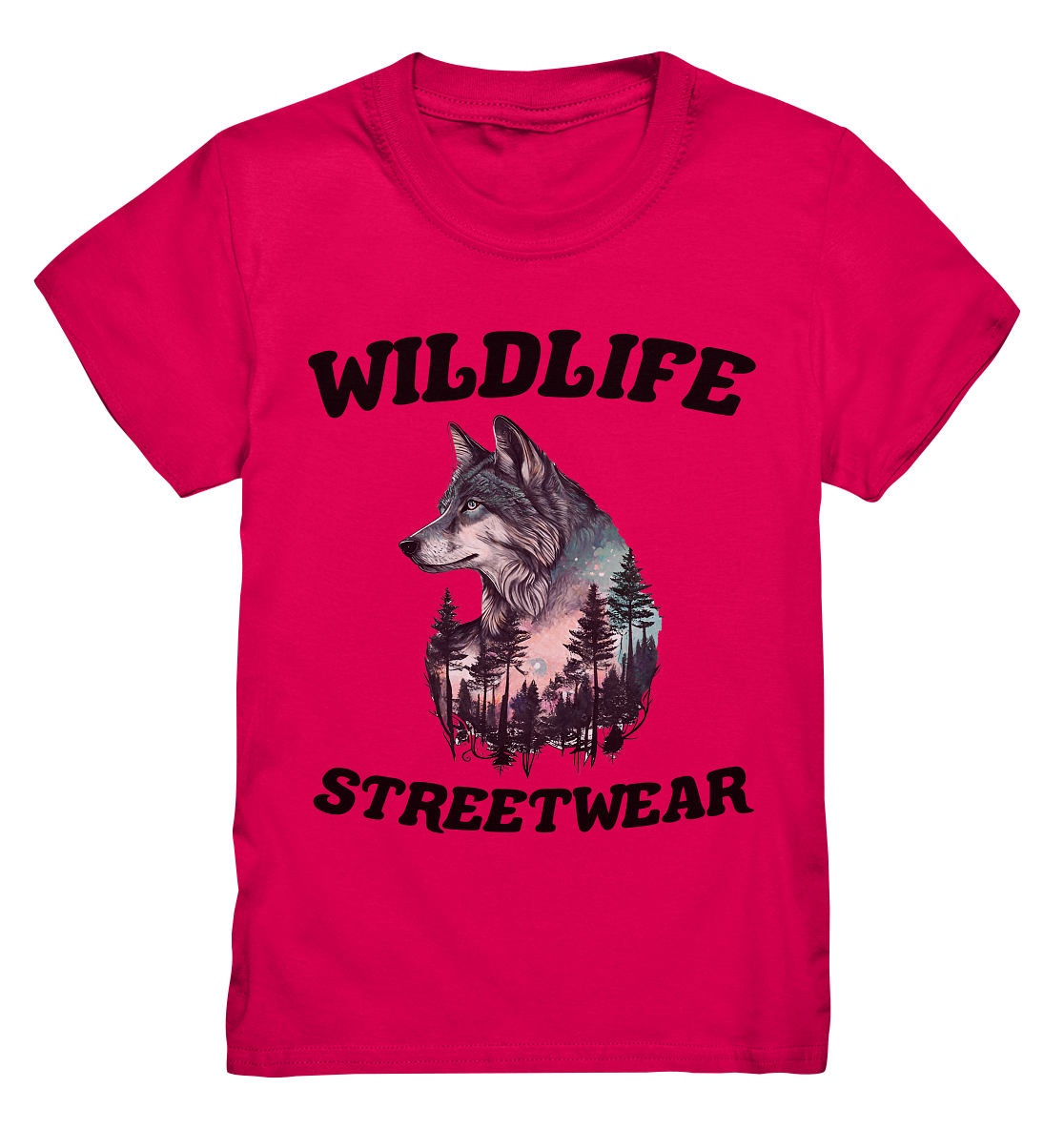 Streetwear Wildlife Design - Kids Premium Shirt