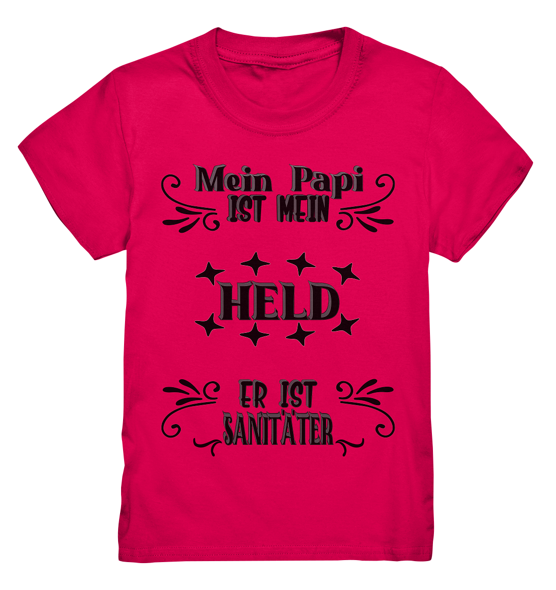 DAS PAPA PROJEKT-MEIN HELD-SANITÄTER- Kids Premium Shirt