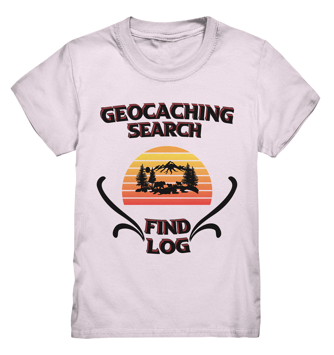 Geocaching, Suchen, Finden und Log, Geocaches - Kids Premium Shirt