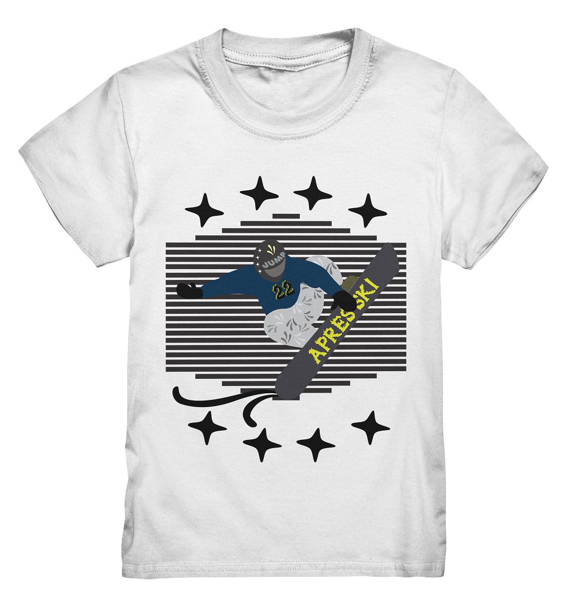 Snowboarding, Apres- Ski, Snowboard, - Kids Premium Shirt