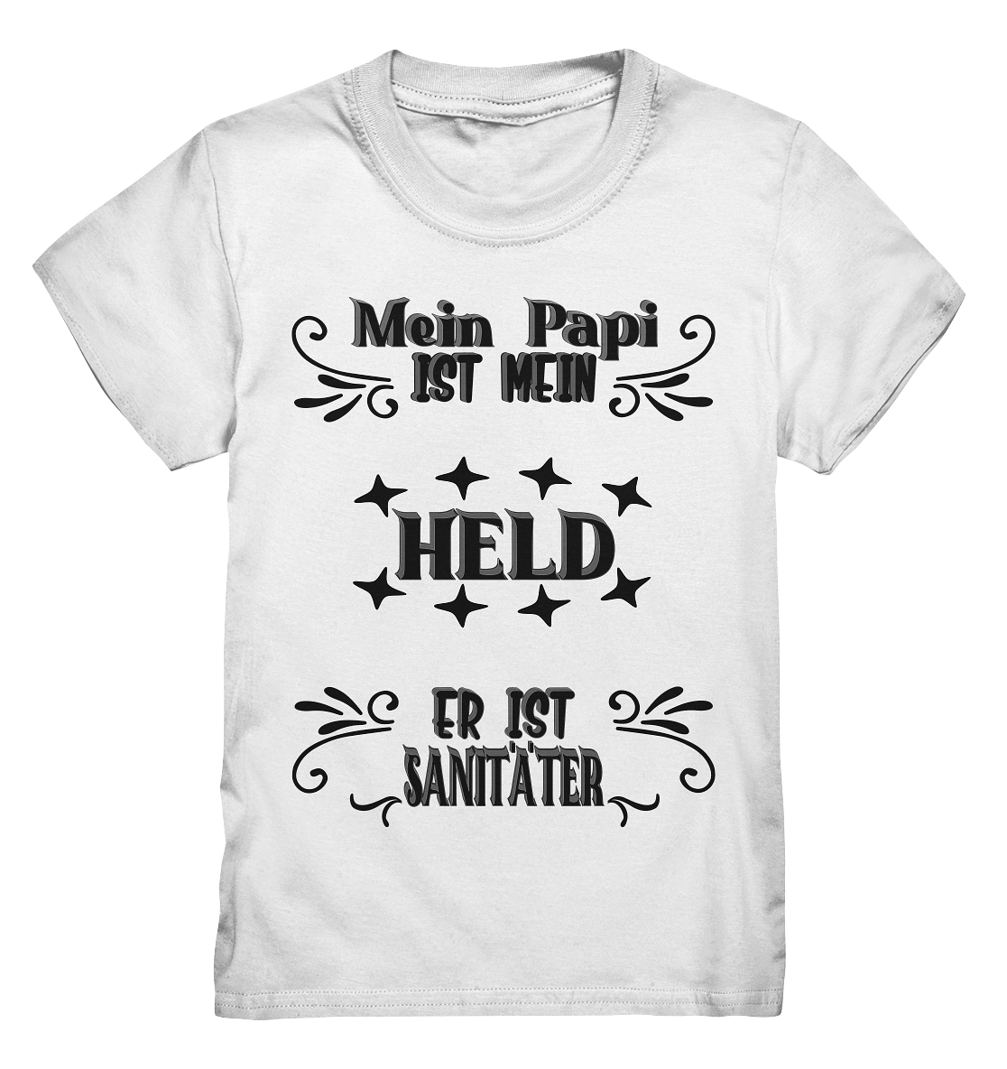 DAS PAPA PROJEKT-MEIN HELD-SANITÄTER- Kids Premium Shirt