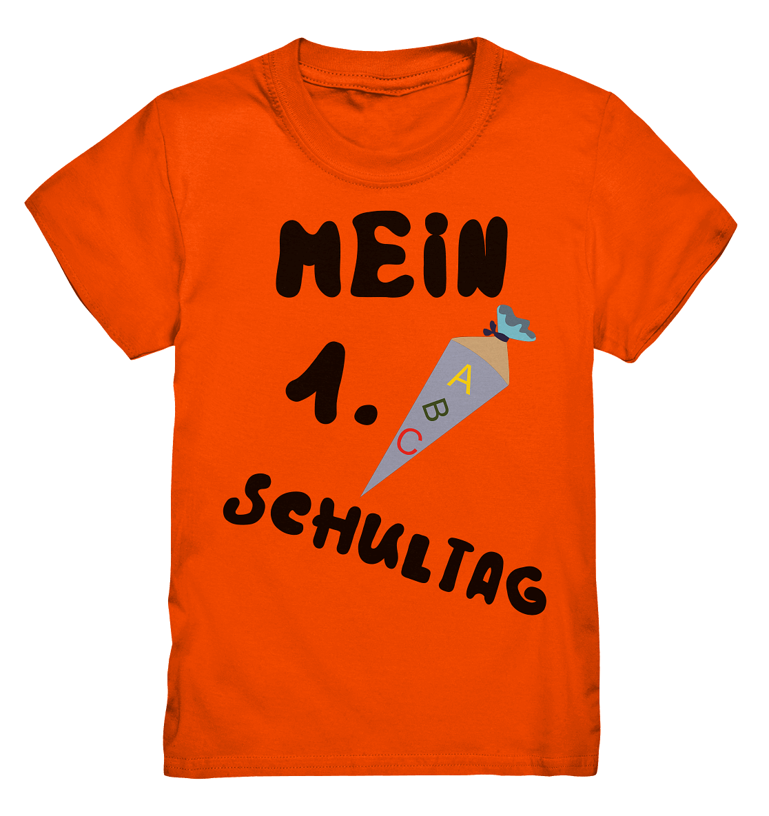 1. Schultag, Einschulung, Zuckettüte - Kids Premium Shirt
