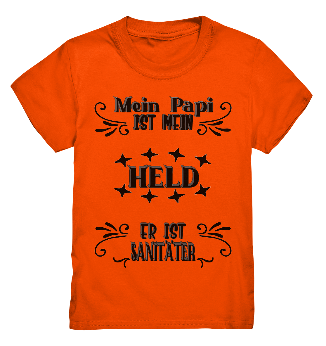 DAS PAPA PROJEKT-MEIN HELD-SANITÄTER- Kids Premium Shirt